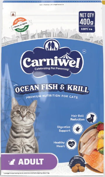 Carniwel Ocean Fish & Krill Adult Cat Dry Food